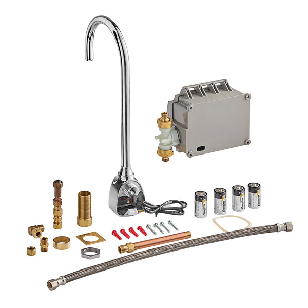 Delta Faucet 1501T4670 WallMount Electronic Touchless Faucet with 6