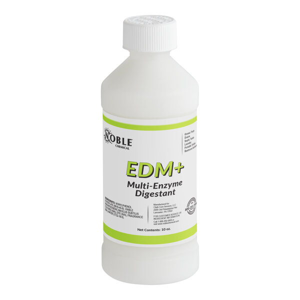 Noble Chemical 10 oz. EDM+ Concentrated Enzymatic Drain Maintainer - Sample
