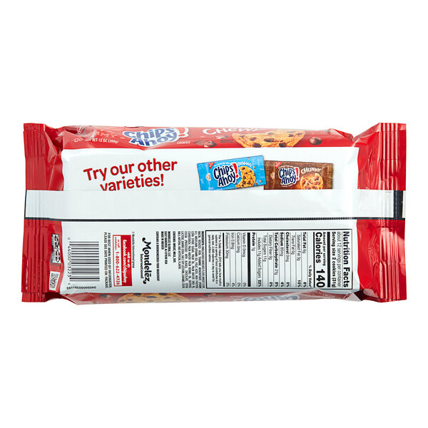 Nabisco Chips Ahoy! Chewy Chocolate Chip Cookies 13 oz. 12/Case