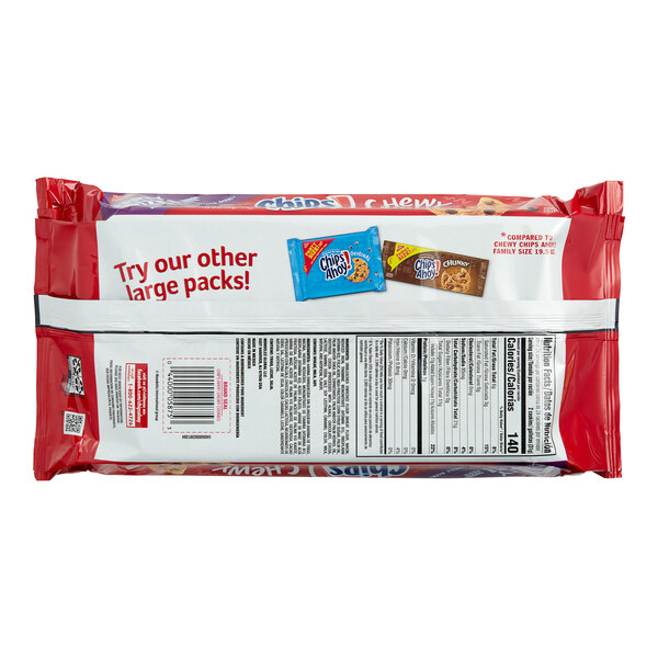 Nabisco Chips Ahoy! Chewy Chocolate Chip Cookie Party Pack 26 oz. 12/Case