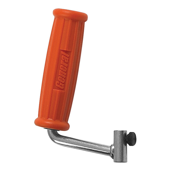 A General Pipe Cleaners D-25 metal handle with an orange handle.
