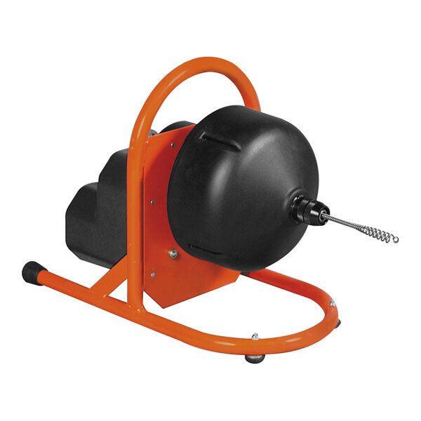 General Pipe Cleaners DRZ-B Drain Cleaning Machine with Flexicore Cable and Cutter Set - 120V