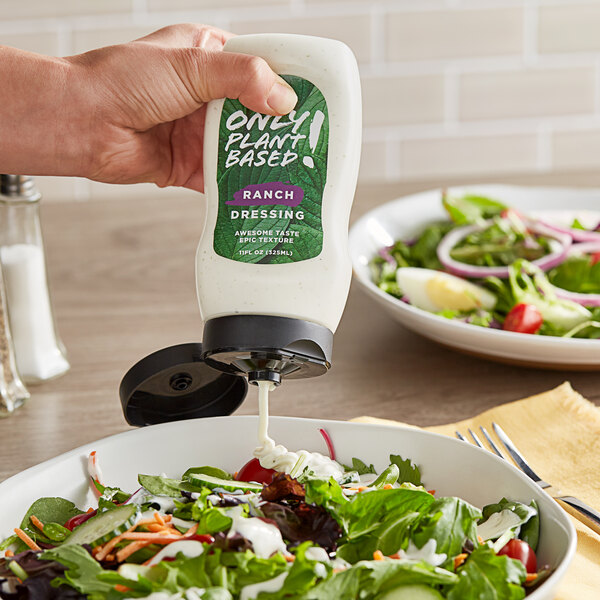 Only Plant Based! Vegan Ranch Dressing (8 Bottles/Case)