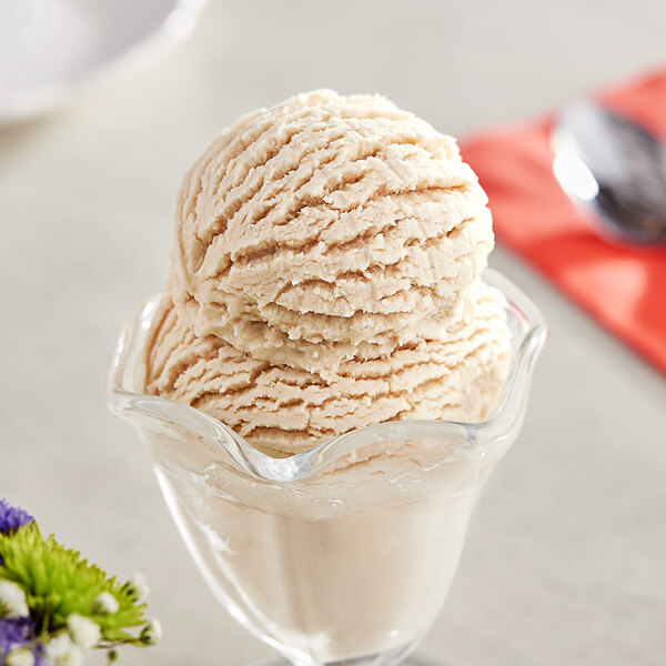I. Rice Bay State Vanilla Hard Serve Ice Cream Flavor 1 Gallon