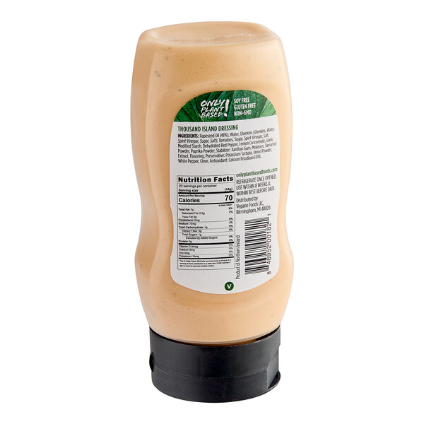 Only Plant Based! Vegan Thousand Island Dressing 11 fl. oz. 8/Case