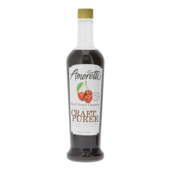 Amoretti Red Sour Cherry Craft Puree 25.4 fl. oz.