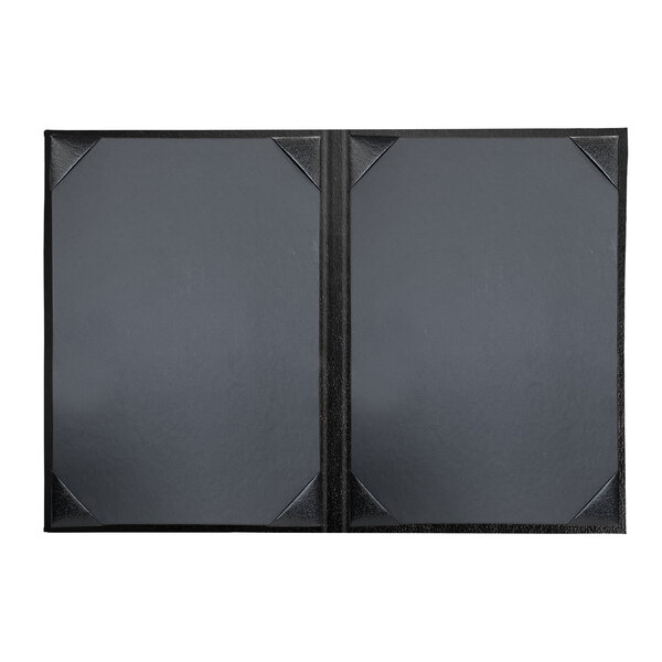 A black H. Risch, Inc. Oakmont menu cover with album style corners.