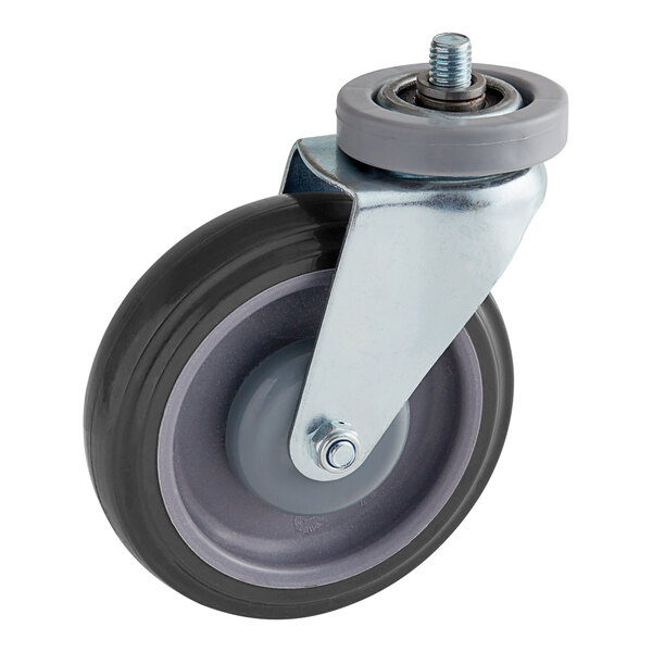 Regency 5" Polyurethane Swivel Caster for Two-Tier Shopping Carts
