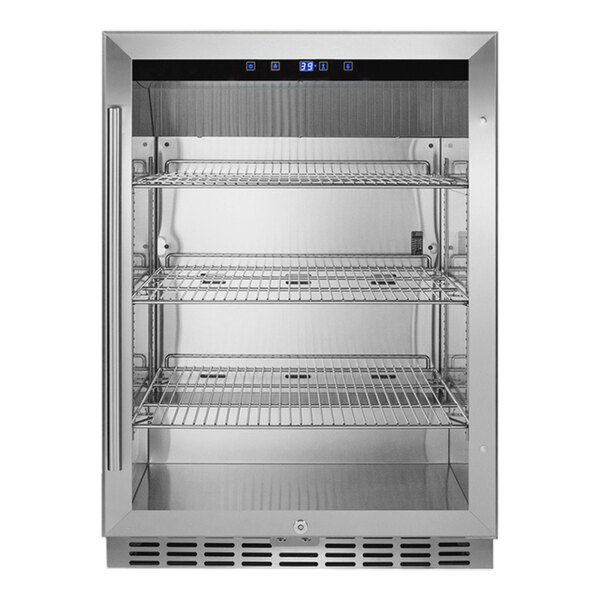 Summit Appliance SCR611GLOS 24" Stainless Steel BuiltIn Undercounter