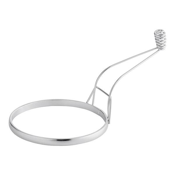 American Metalcraft 4" ChromePlated Egg Ring with Coil Handle ER444