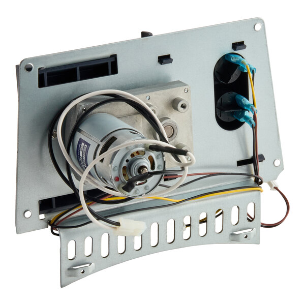 A metal cam assembly with an electric motor and wiring, designed for use with Carnival King CD225 and CD450 models.
