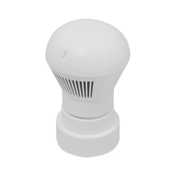 A white RectorSeal Magic Vent air admittance valve with a round cap.