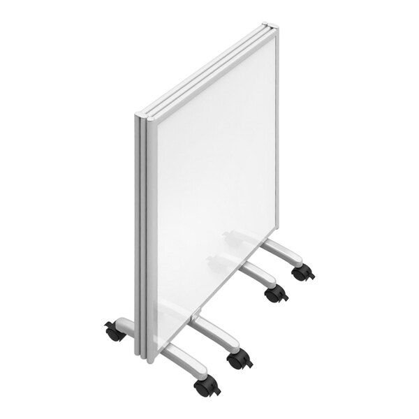 Luxor 3Panel Mobile Whiteboard / Room Divider MB9152WW