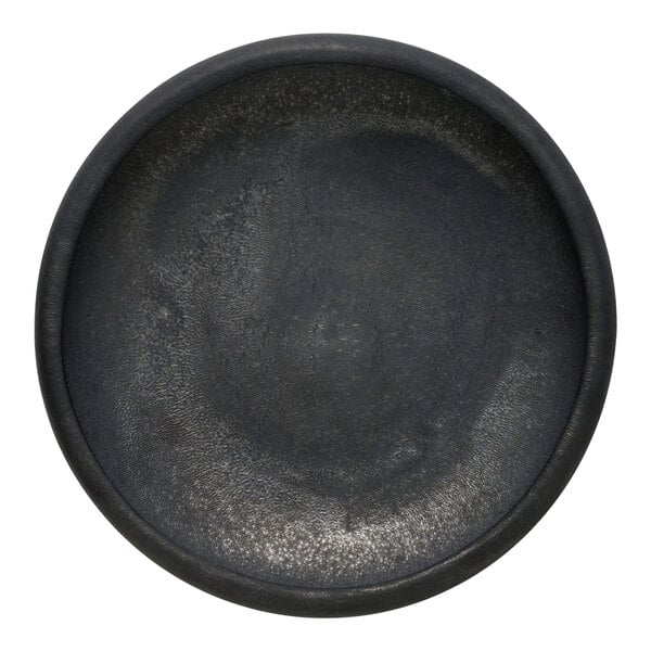 Reserve by Libbey Ignea 27 oz. Black Matte Porcelain Deep Bowl - 12/Case