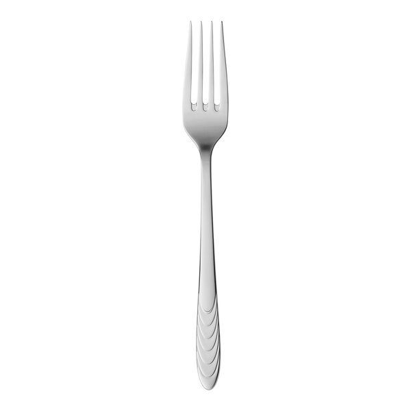 Reserve by Libbey Caparica 8" 18/10 Stainless Steel Extra Heavy Weight Dinner Fork - 12/Case