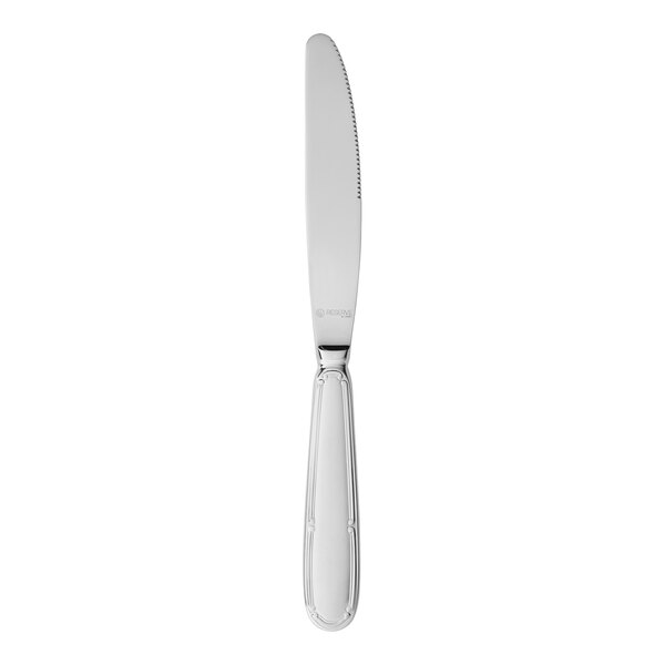 Reserve by Libbey Baroque 8 5/8" 18/10 Stainless Steel Extra Heavy Weight Dessert Knife - 12/Case