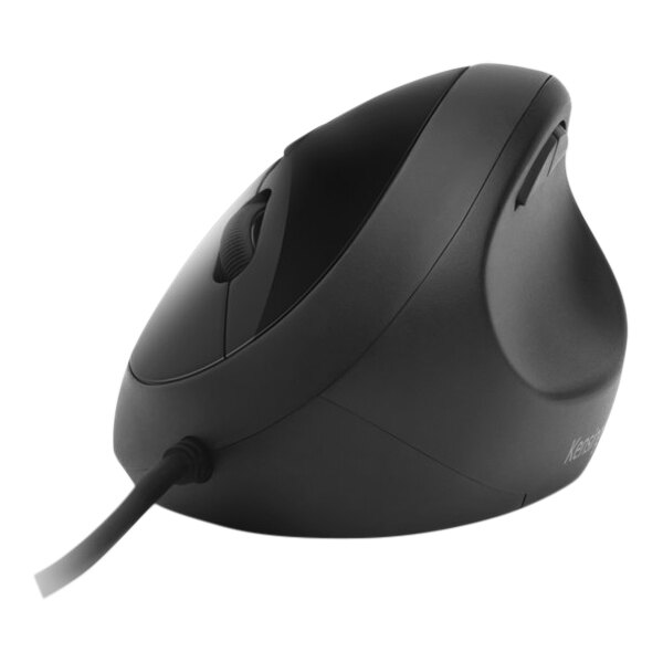 Kensington Pro Fit Black Ergonomic Wired USB Mouse