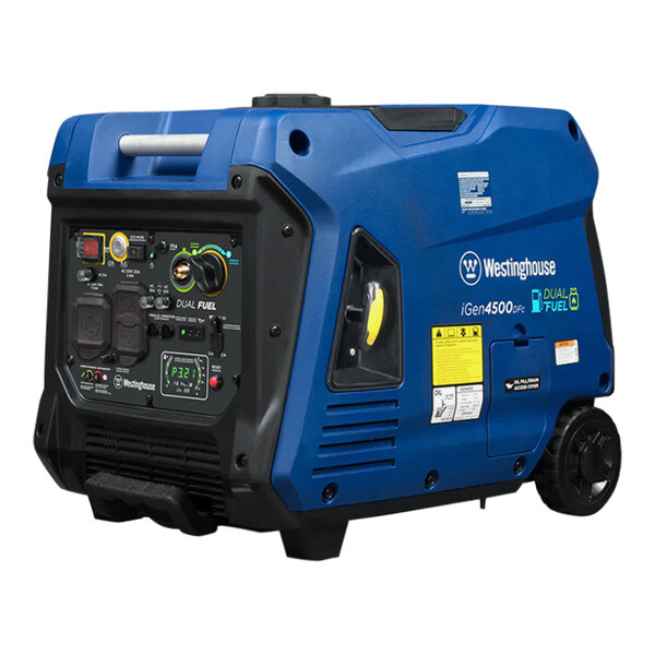 Westinghouse iGen4500DFC 224 CC Dual Fuel Portable Inverter Generator
