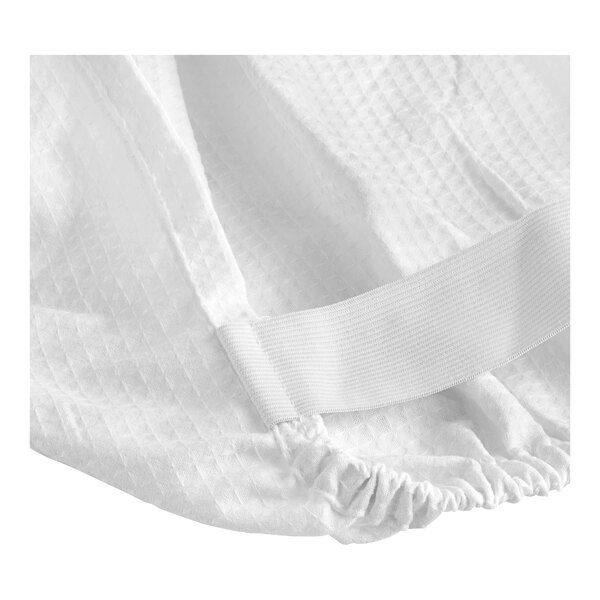 1888 Mills Adorn 80" x 78" King Size White Cotton / Polyester Box