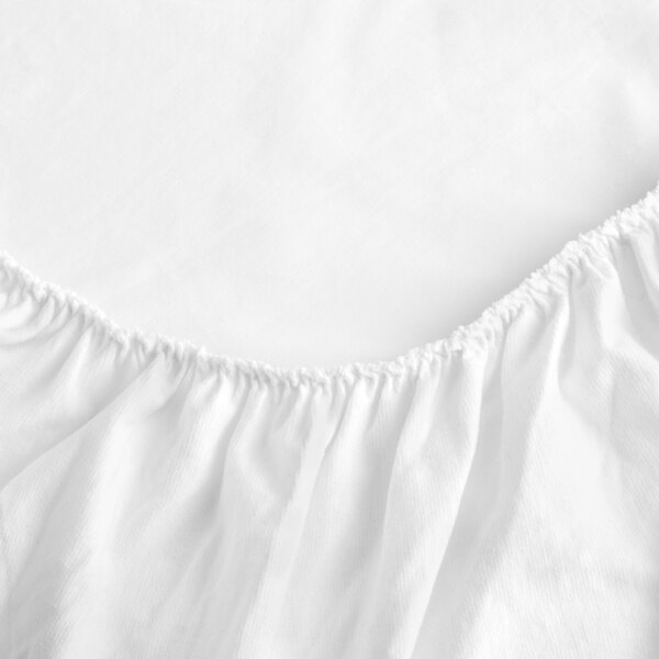 1888 Mills Beyond 80" x 54" Full XL Beige Size Polyester Bed Skirt 6/Case