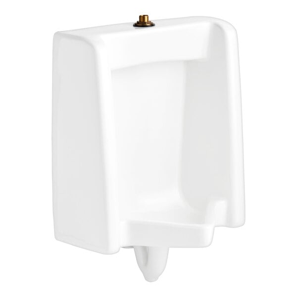 American Standard Washbrook FloWise 6590001.020 Vitreous China Washout Universal Urinal with Top Spud Inlet - 0.125 to 1.0 GPF