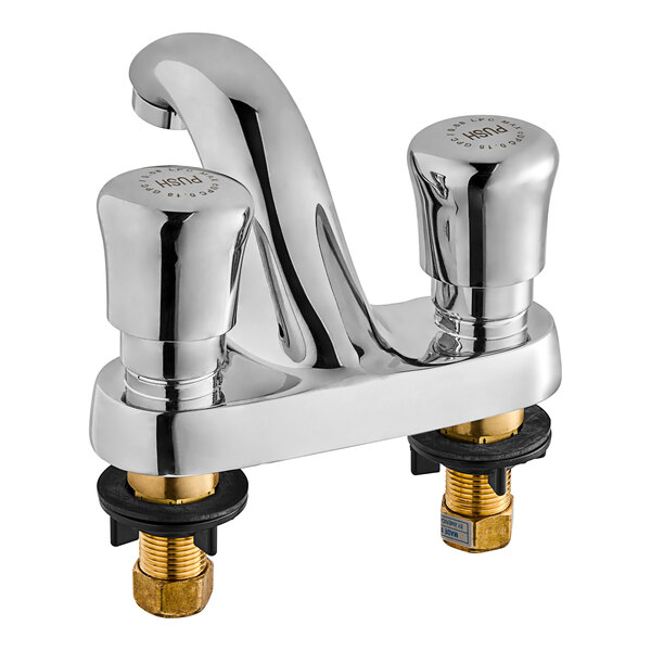 American Standard 1340225.002 1.0 GPM DeckMount Metering Faucet with 4" Centers