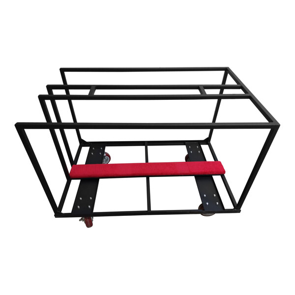 California Portable Dance Floor 52" x 33" x 36" Transport Cart