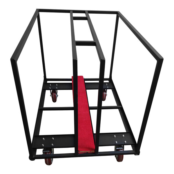 California Portable Dance Floor 52" x 33" x 36" Transport Cart