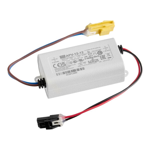 An Avantco 17819003 LED power drive with attached wiring and connectors.