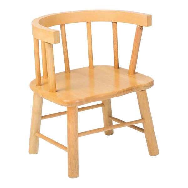 Whitney Brothers 7" Bentwood Back Maple Wood Toddler's Chair