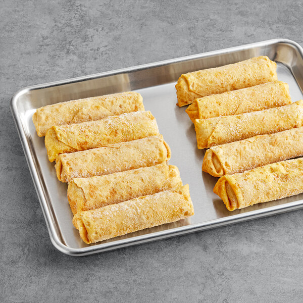 The Gourmet Egg Roll Co. 3 oz. Bacon, Egg, and Cheese Egg Roll 60/Case