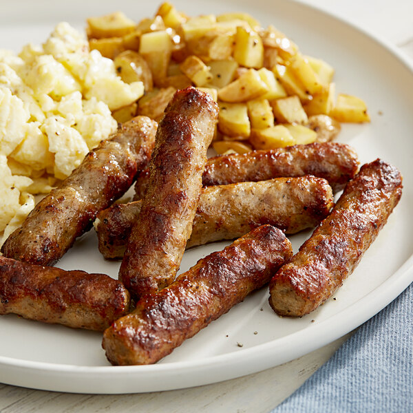 Hatfield 1 oz. Fully Cooked Pepper Sausage Link 160/Case