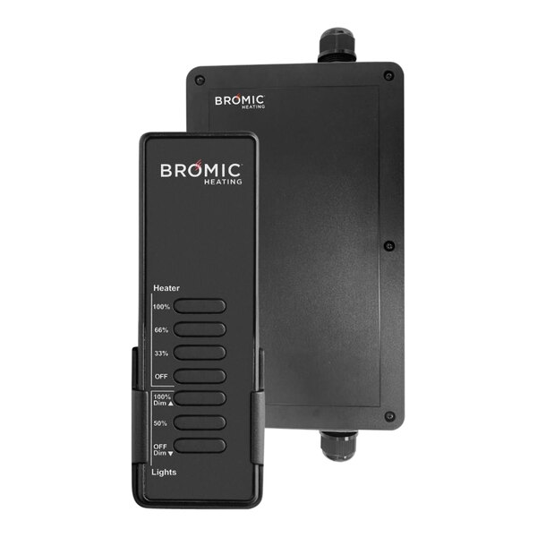 Bromic Heating BH3230007-1 Eclipse Wireless Dimmer Controller with Remote for BH0820001-1