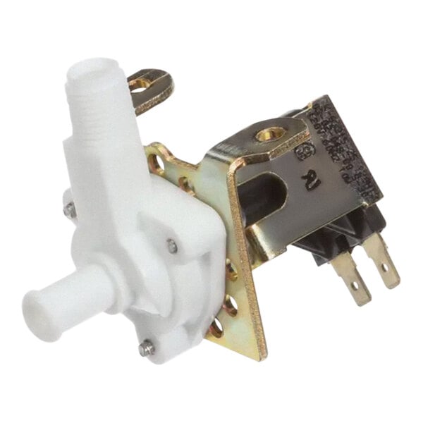 A white Hatco solenoid valve with a small metal connector.