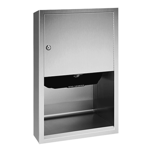 American Specialties, Inc. Traditional 10-045210AC-9 Surface-Mounted AC-Operated Automatic Roll Paper Towel Dispenser