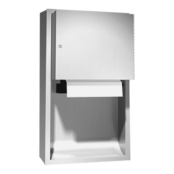 American Specialties, Inc. Simplicity 10-645224AC-9 Surface-Mounted AC-Operated Automatic Roll Paper Towel Dispenser