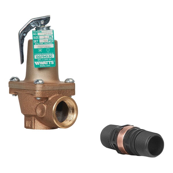Watts F274428 174A Series 3/4" Water Pressure Relief Valve, 30 PSI