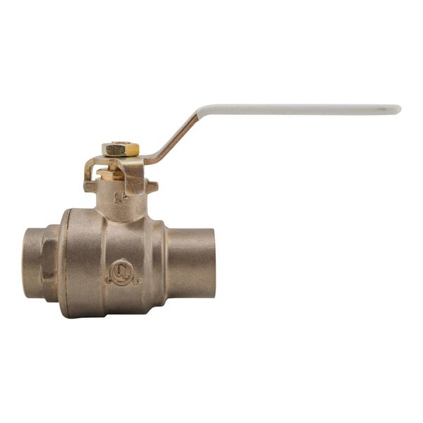 Watts 88005702 LFFBVS3CM1 1" Full Port Solder DZR Brass Ball Valve