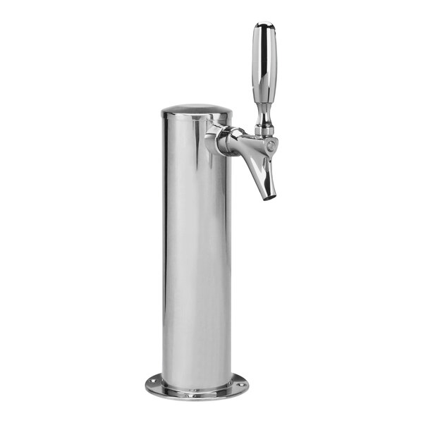 Micro Matic D4743TKR Polished Stainless Steel Kool-Rite Glycol-Cooled 1 Tap Tower