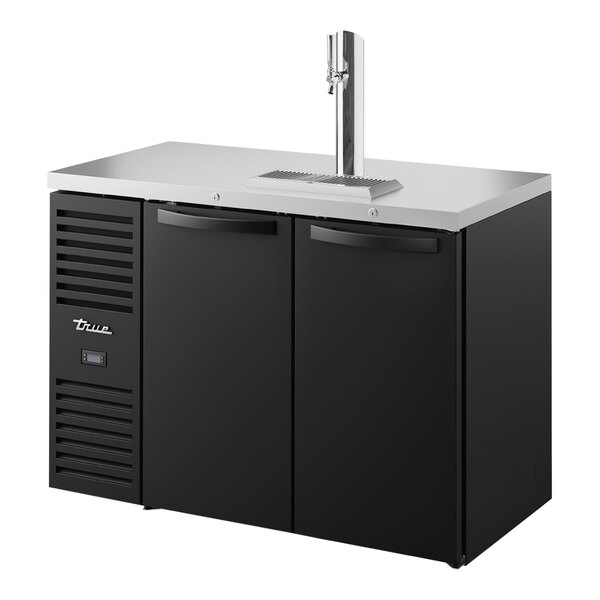 True TDR48RISZ1LBSS1 48" Single Tap Kegerator Beer Dispenser
