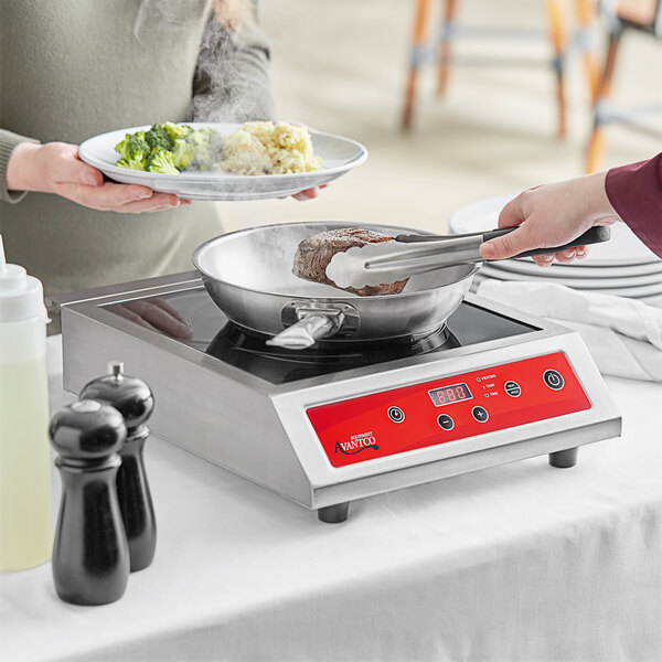 Avantco Countertop Induction Range: WebstaurantStore