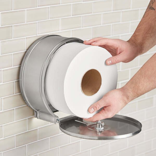Scott® Essential 2-Ply 1000' Jumbo Toilet Paper Roll with 9" Diameter - 6/Case