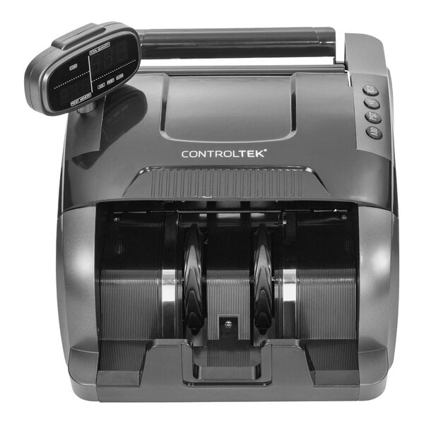 Controltek USA 525520 1,080 Bill Per Minute Bill Counter with Counterfeit Detection