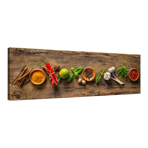 Elephant Stock Flavorful Spices and Herbs Canvas Wall