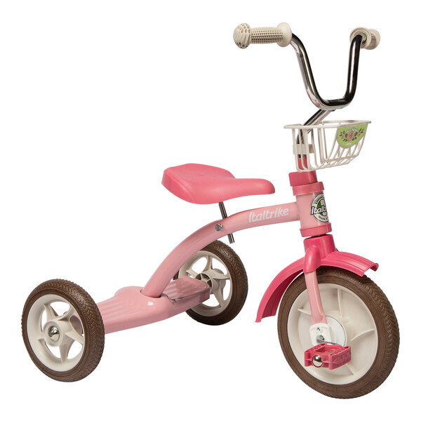 Italtrike Super Lucy Rose Garden Pink Tricycle