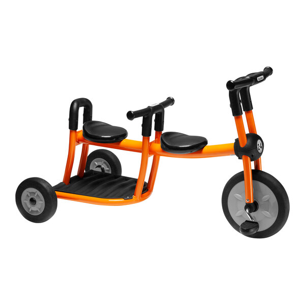 Italtrike Pilot Orange 2-Seat Tricycle