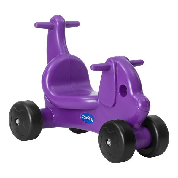 CarePlay Purple Puppy Ride-On Toy / Walker