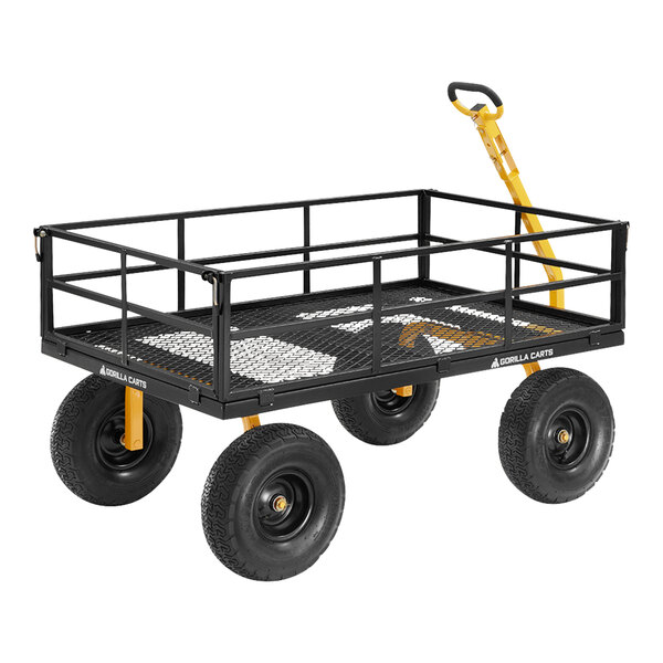 Gorilla 1,400 lb. HeavyDuty Steel Utility Cart
