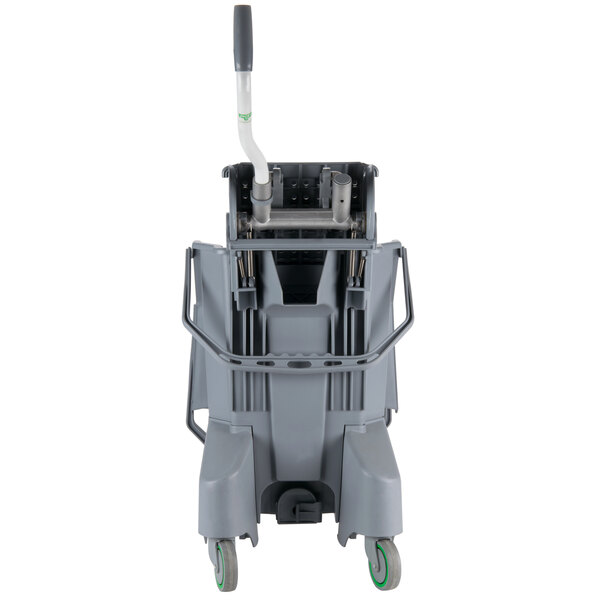 Unger COMBG 8 Gallon Gray Mop Bucket with SidePress Wringer