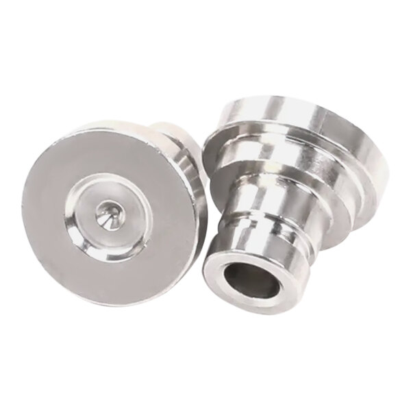 Spaceman 2.1.3.23.0001.P2 Small Stainless Steel Hopper Air Tube Cap - 2/Pack